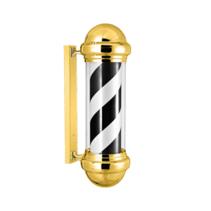 BARBER POLE GOLD LED