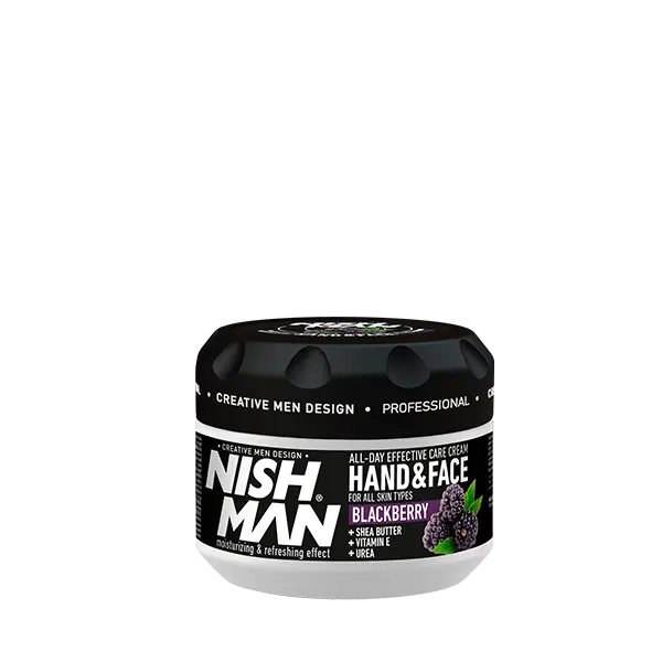 crema de cara y manos blackberry nish man