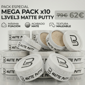 PACK X 10 MATTE PUTTY LEVEL3 150 ML