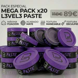 PACK X 20 PASTA MATE L3VEL3 150 ML