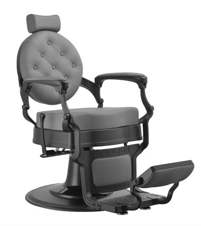 SILLON DE BARBERO BUZZ BLACK GREY